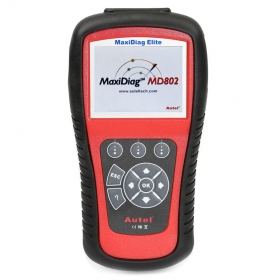 MaxiDiag Elite MD802 For 4 System Engine Transmission ABS and Airbag Code Scanner