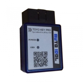 TOYO KEY PRO OBD II on Toyota 40/80/128 BIT (4D, 4D-G, 4D-H) All Key Lost