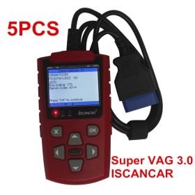 5PCS/lot ISCANCAR VAG KM IMMO OBD2 Code Scanner