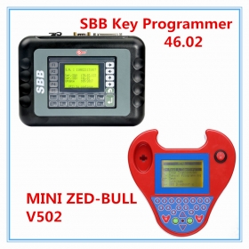 Best Match Auto Key Programmer SBB V46.02 & MINI Zed Bull For Programming Key Works Multi-Brand Cars