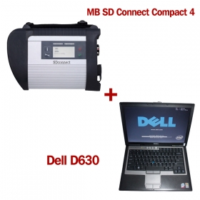 Benz MB SD C4 Connect Compact 4 Plus WIN7 Dell D630 Laptop Install Already