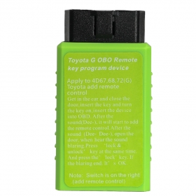 Toyota G and Toyota H Chip Vehicle OBD Remote Key Programming