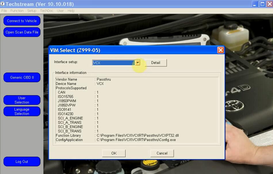 VXDIAG VCX NANO For TOYOTA V11.00.017