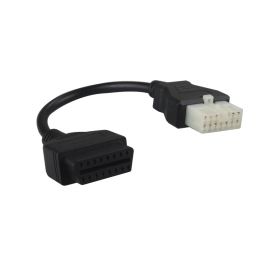 Mitsubishi 12pin OBD1 OBD2 Connector Adapter