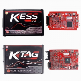 Online EU Red PCB KESS 5.017 KTAG 7.020